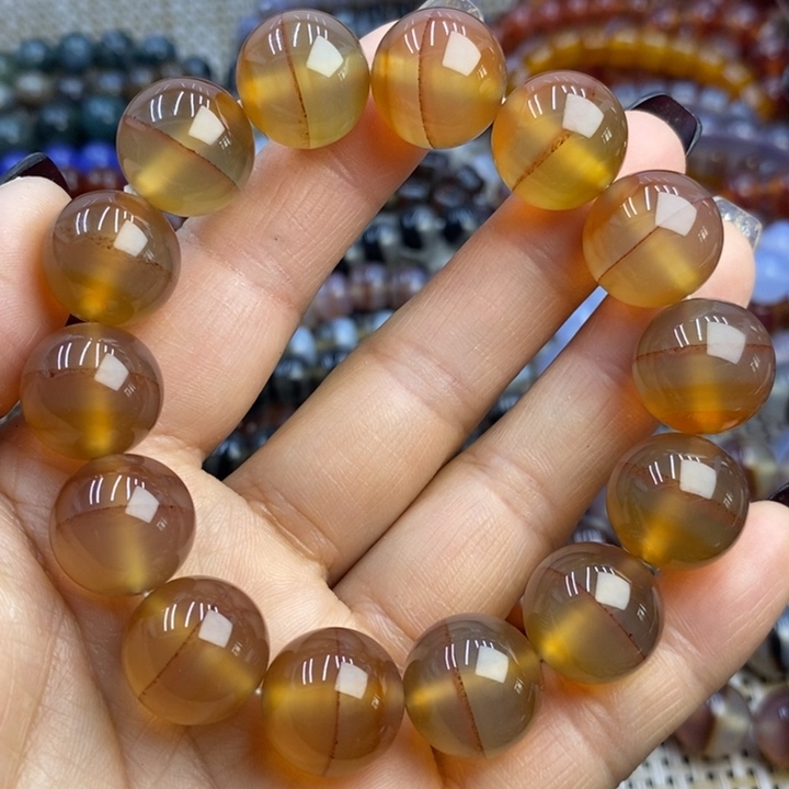 玛瑙/玉髓手链未镶嵌