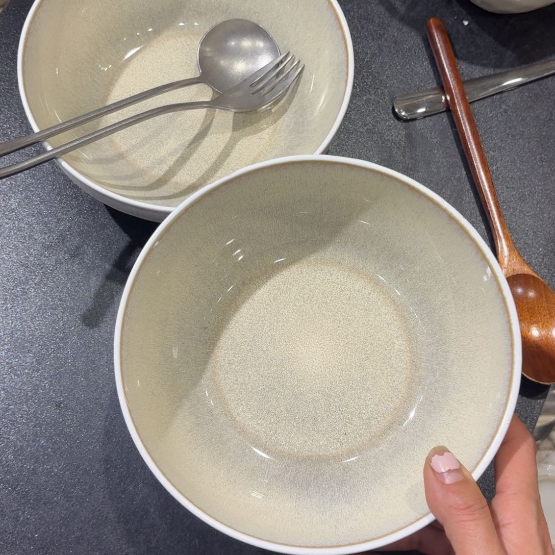 瓷7寸汤面碗一个