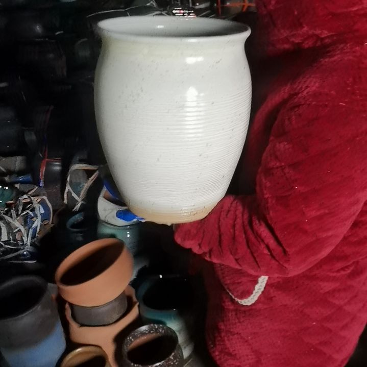 红陶口24高31一个盆子