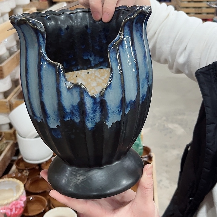 陶瓷陶瓷多肉植物花盆