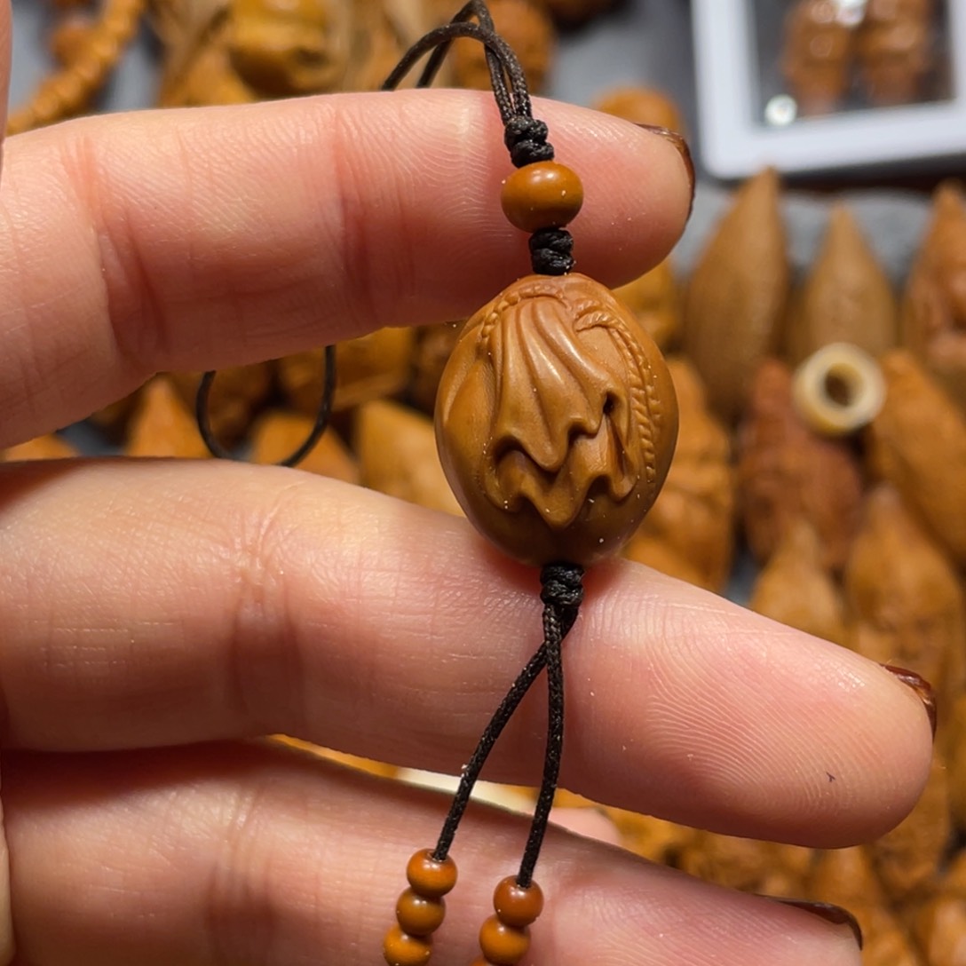 橄榄核手串/手链钱袋子666