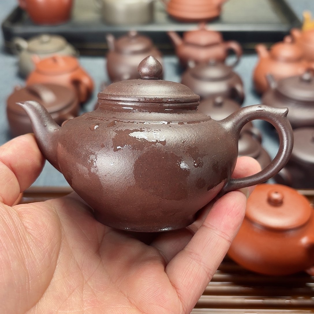 紫砂茶壶全手工笑樱