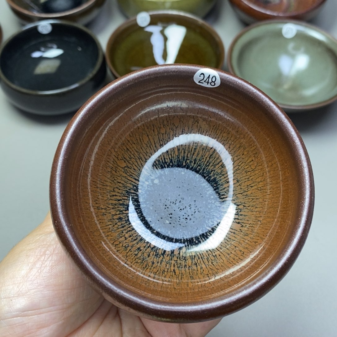 茶盏建窑建盏主人杯微瑕