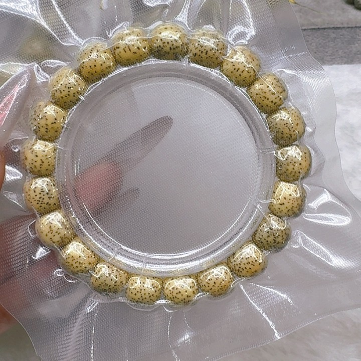 星月菩提手串310荣耀黄星月菩提11桶单圈