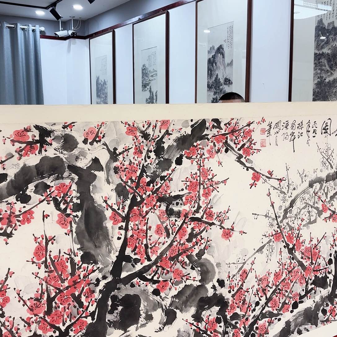 书法。。。走进美术馆！！。