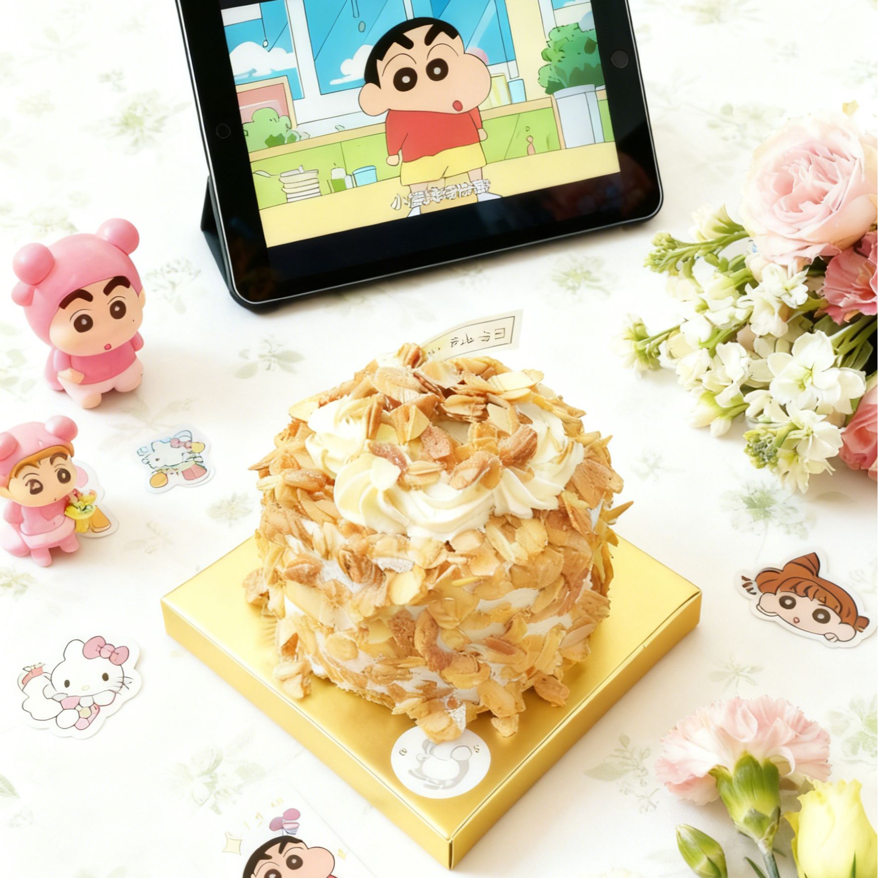 【奈曼同城配送】焦糖杏仁蛋糕1/个