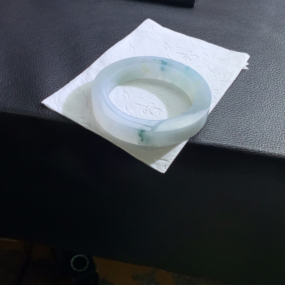 杨***红定制翡翠未镶嵌翡翠手镯62