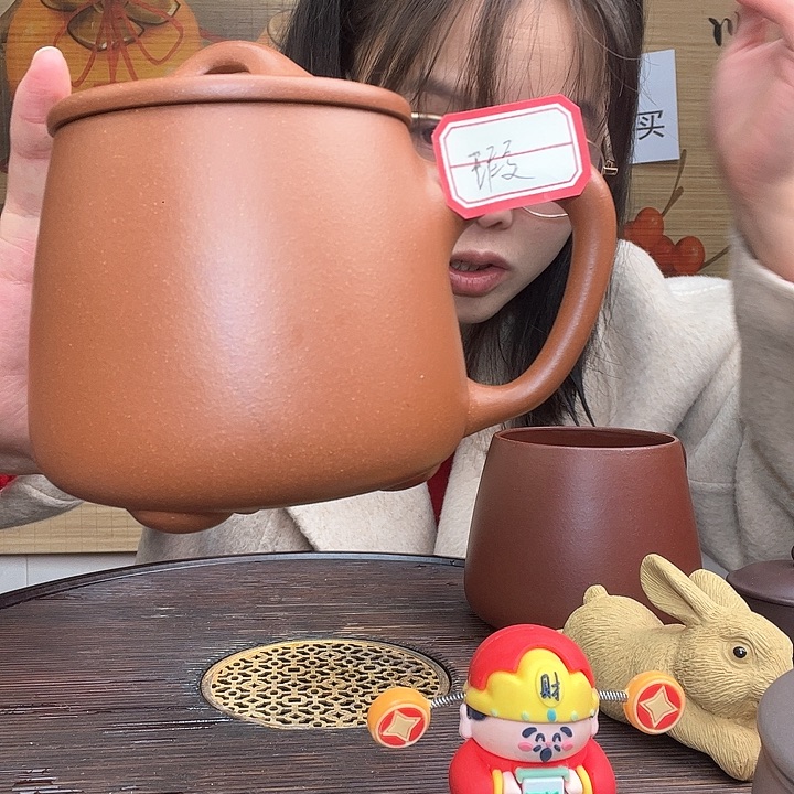 紫砂茶杯原矿紫砂杯