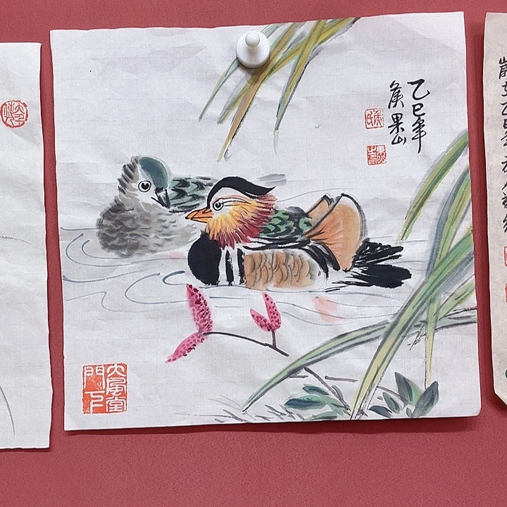 国画侯老师手绘作品