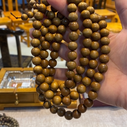 金丝楠金丝楠木小叶1.0手串