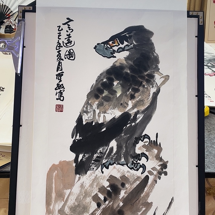 国画张圣敏先生纯手绘作品