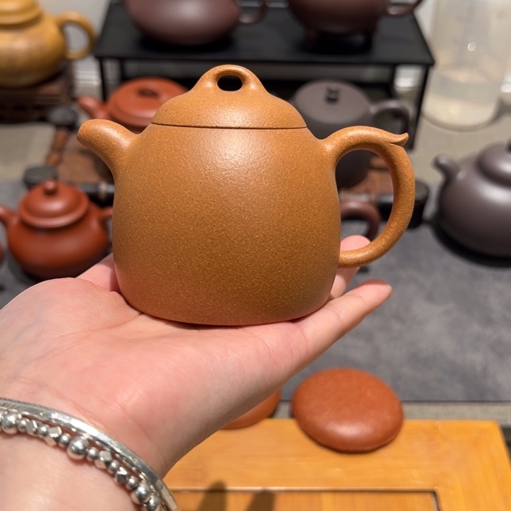 紫砂茶壶宜兴黄龙山紫砂壶