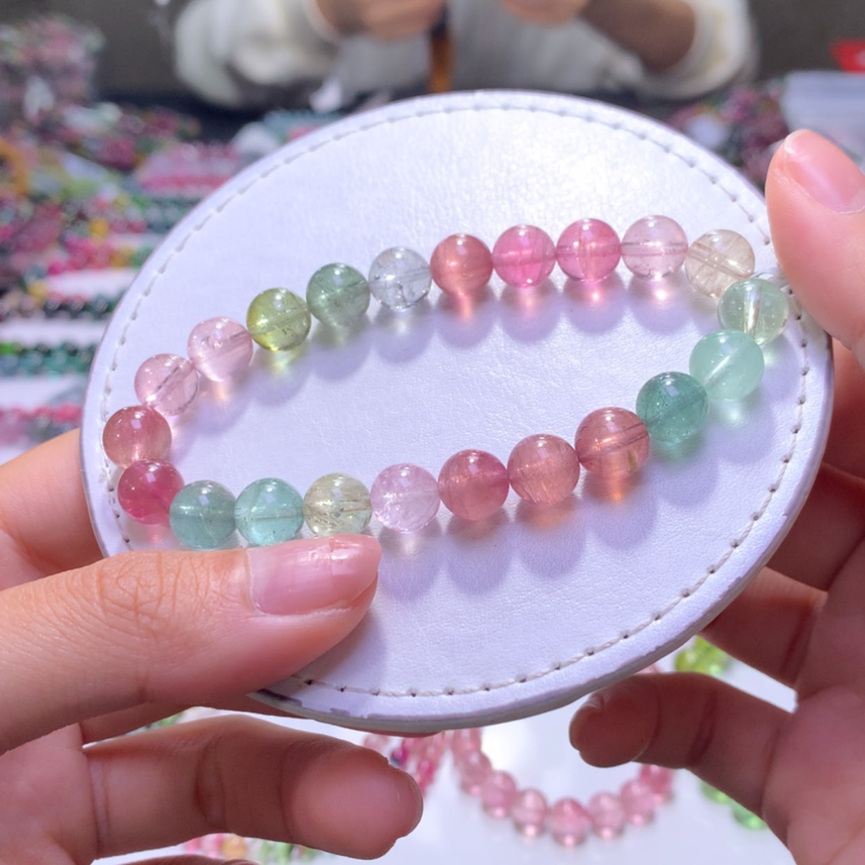 【闪购商品】未镶嵌手串碧玺