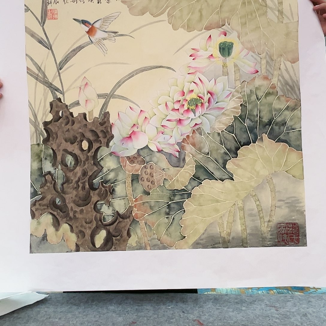 国画苏珊展览原作