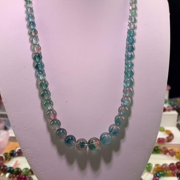 双色碧玺手链未镶嵌