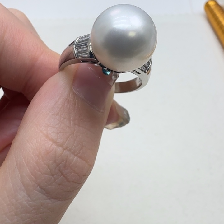 海水珍珠戒指未镶嵌