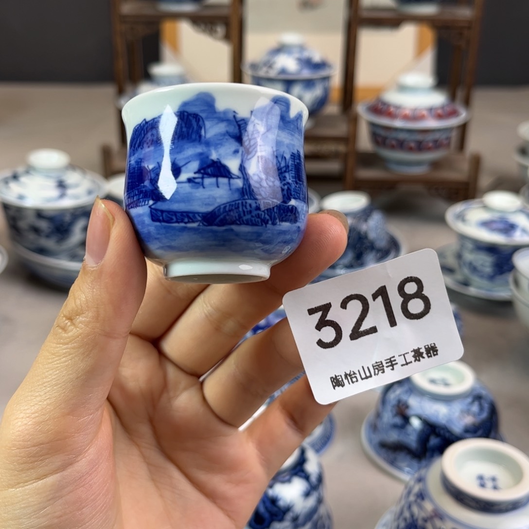 景德镇陶瓷手绘3218燕子