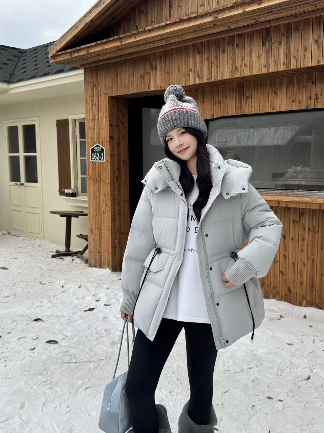 新款-88815抽绳羽绒服