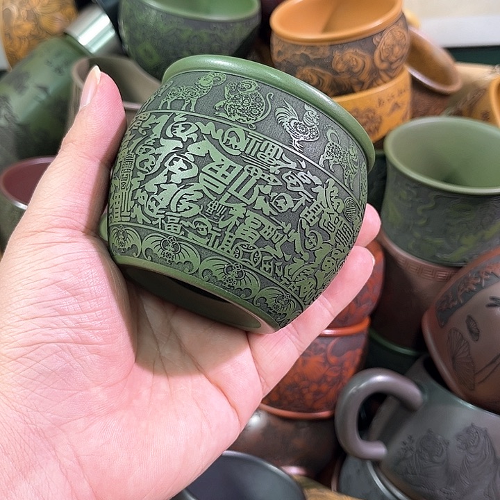 茶杯紫砂全手工紫砂主人杯