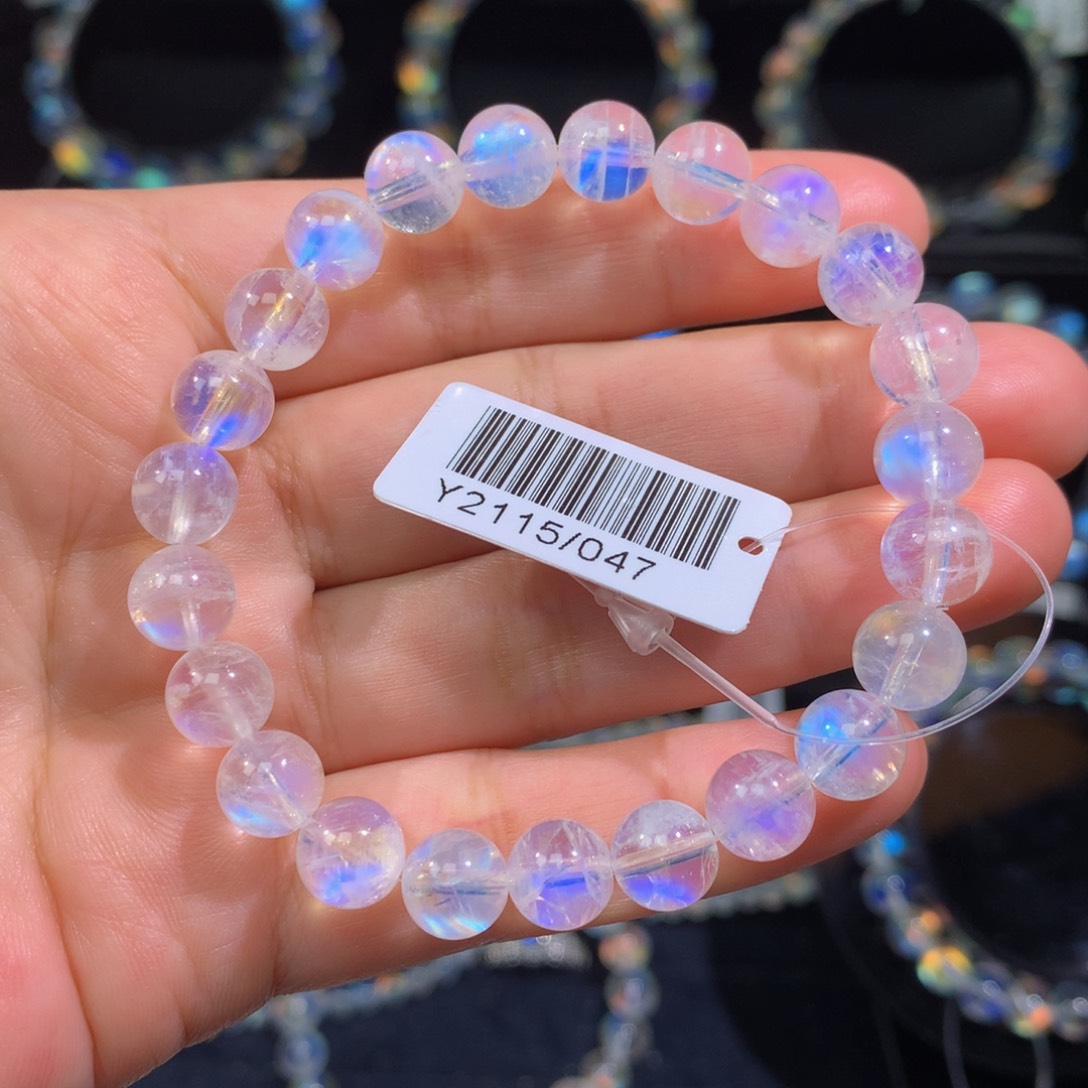 月光石手链未镶嵌Y2115/047 8.0mm