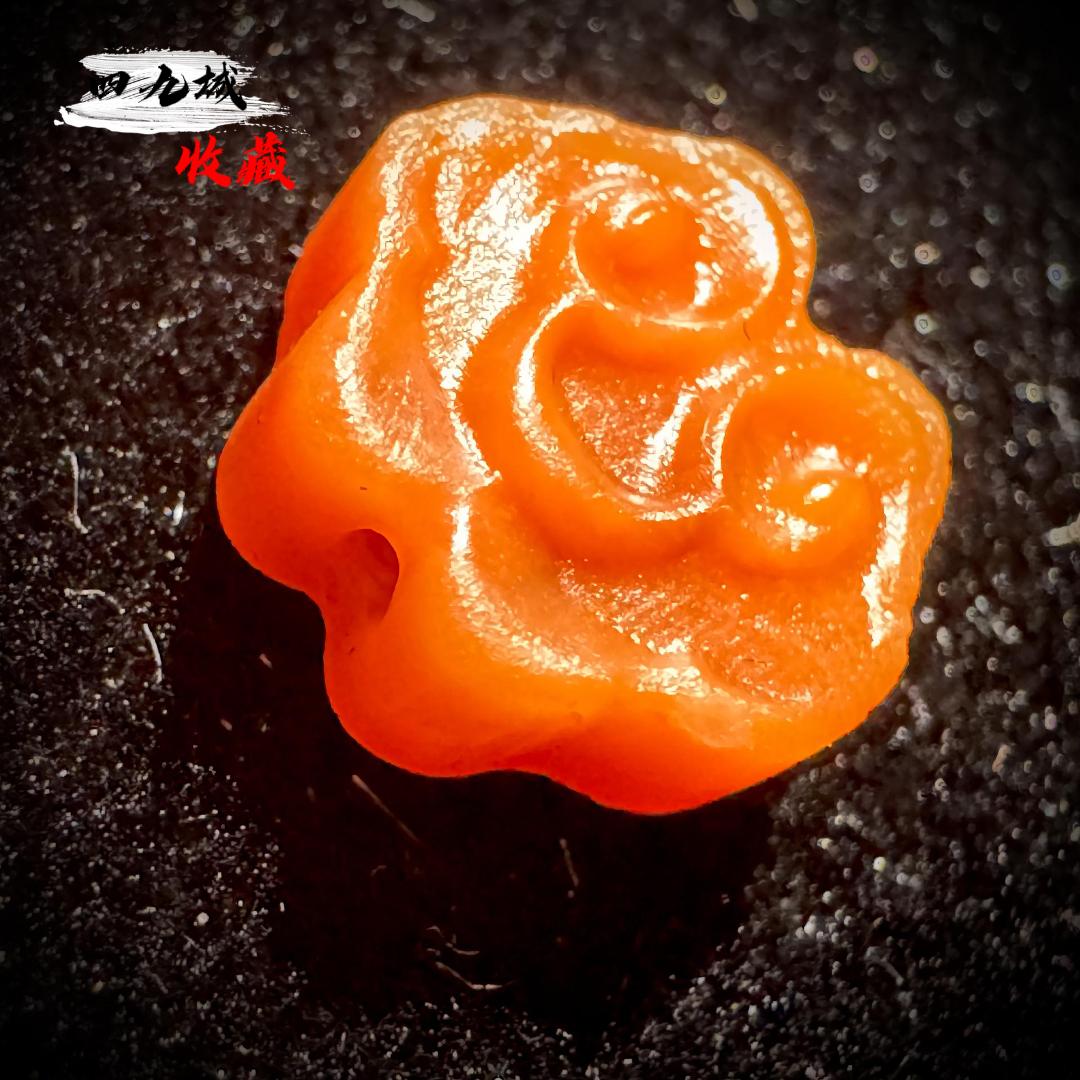 （岳岳文玩）南红如意10 精品背云配饰DIY
