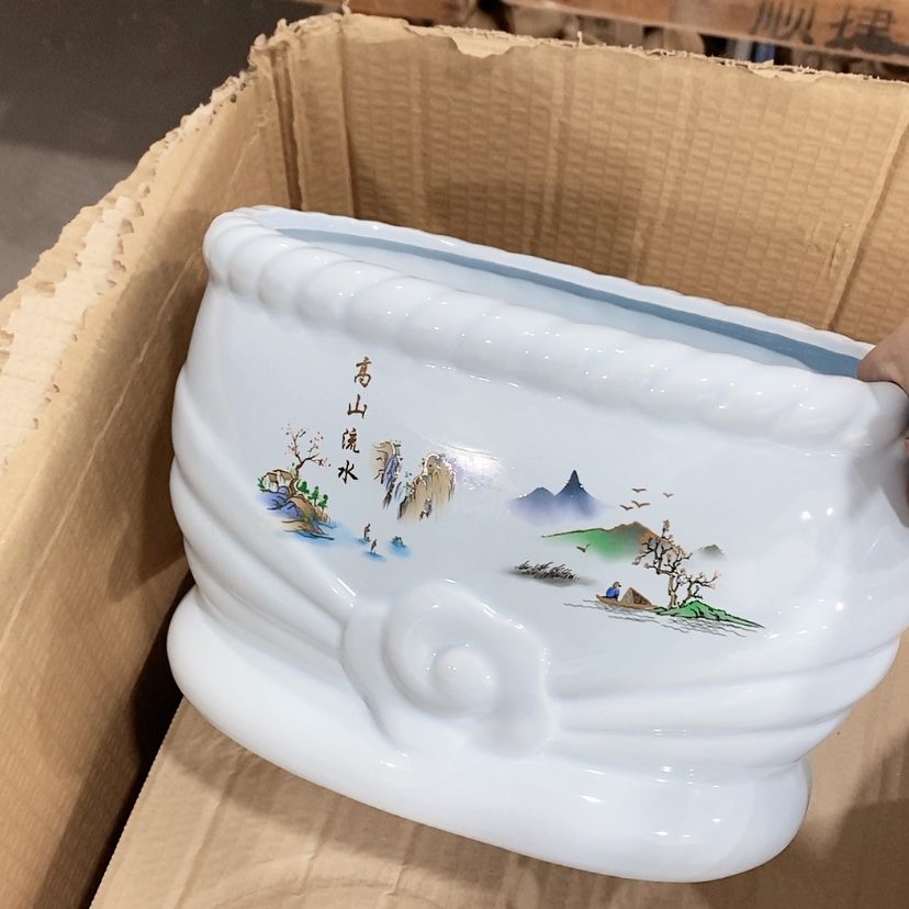 【闪购商品】陶瓷陶瓷花盆，多肉花盆