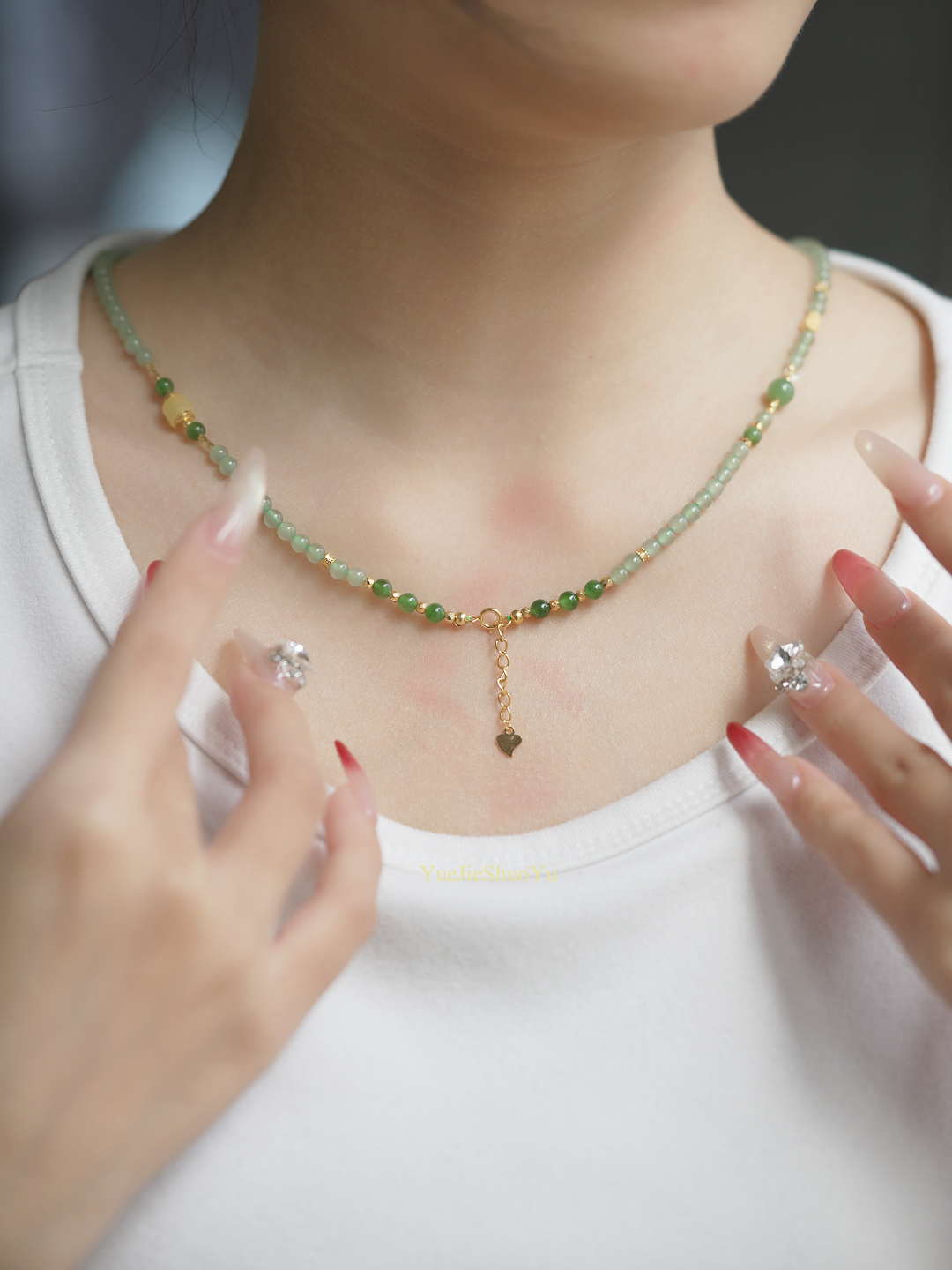 [清婉]和田玉项链+设计款+多样性发一件