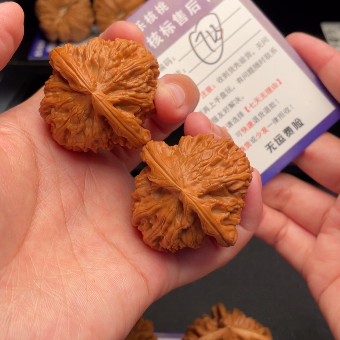 把件文玩核桃白狮子43