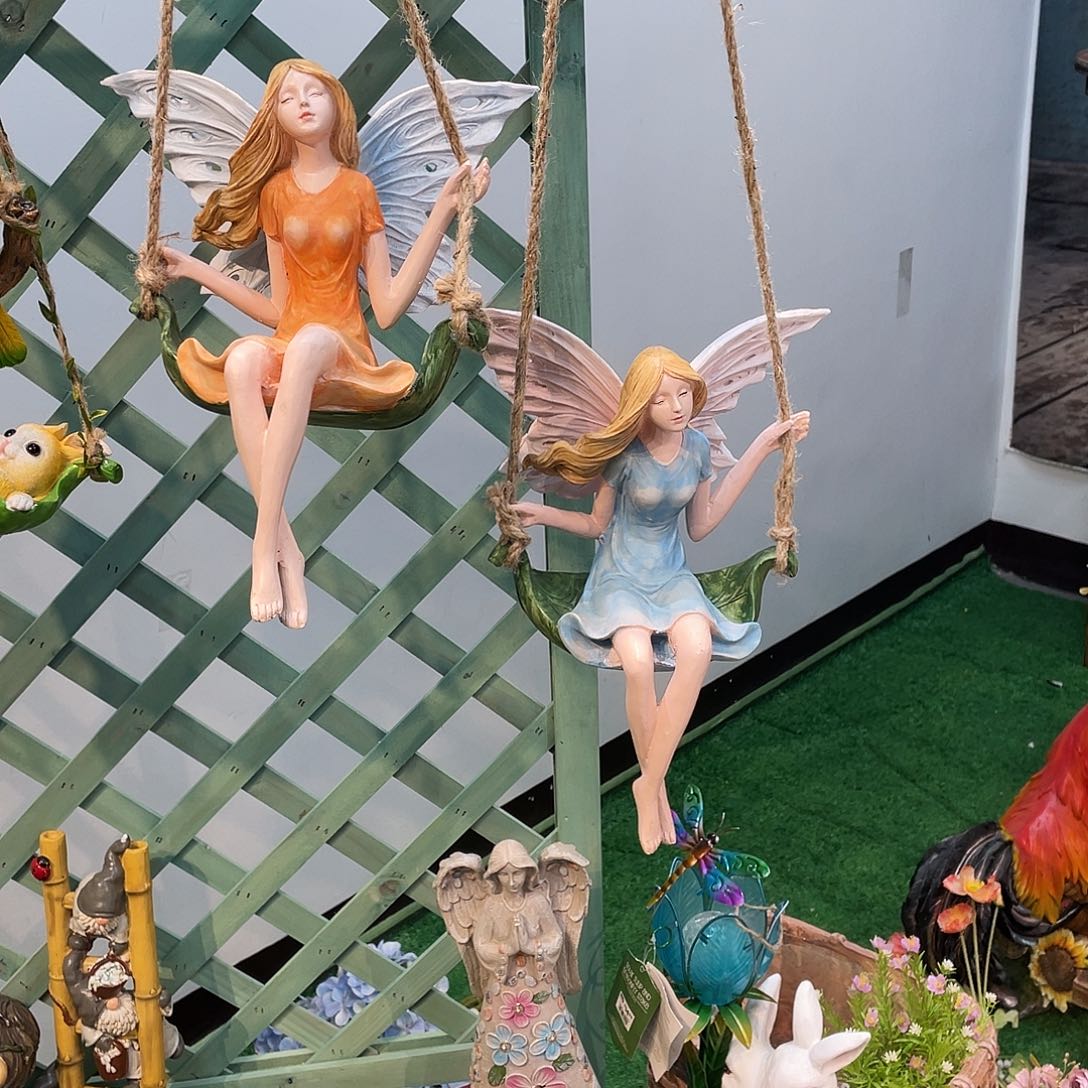 摆件花园摆件红红火火