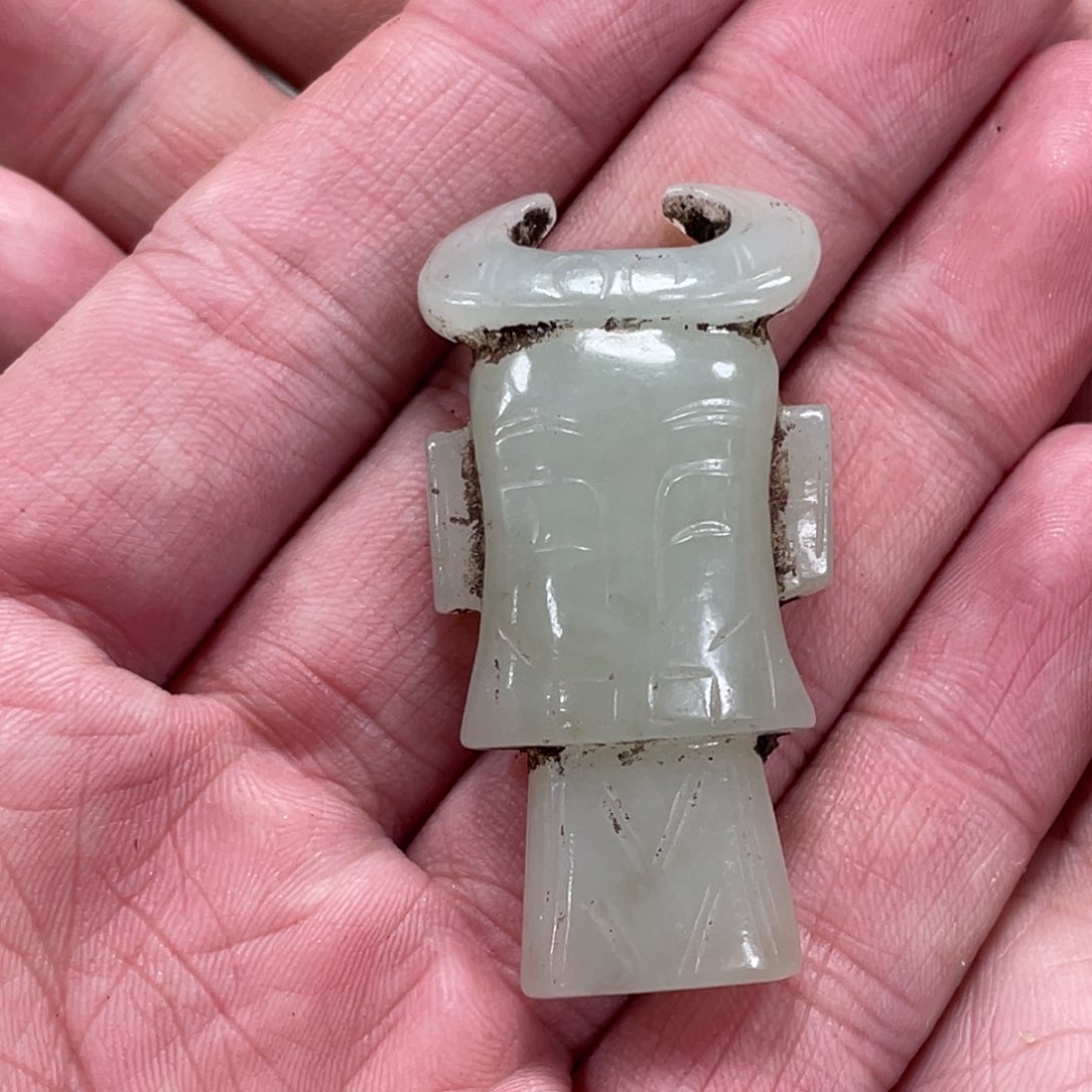 和田玉（糖玉）颈饰未镶嵌用****8