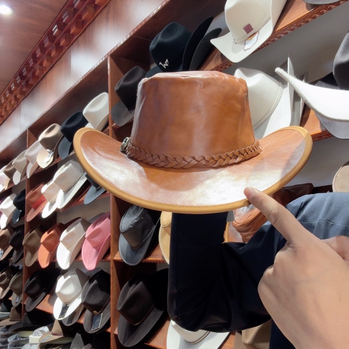 纯棉山羊绒头层牛皮革