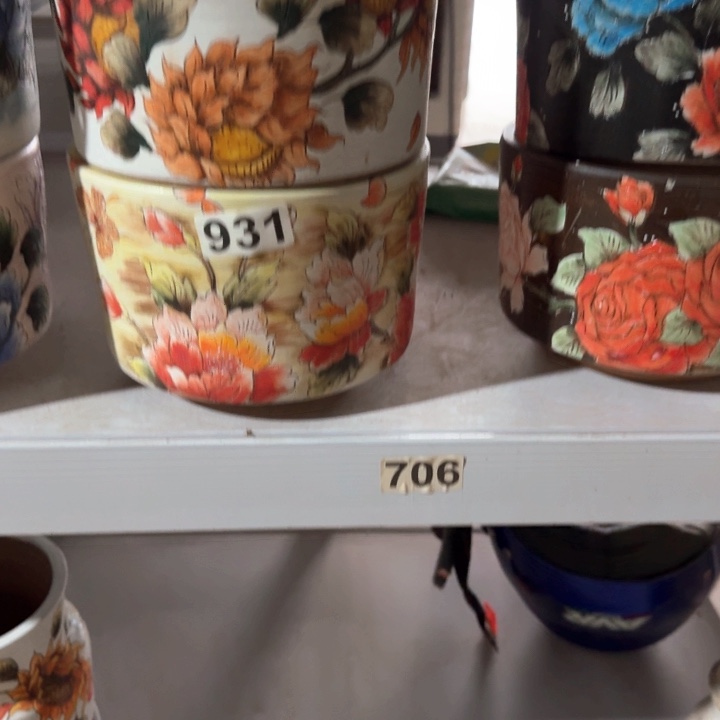 @***生紫砂花盆景德镇陶瓷