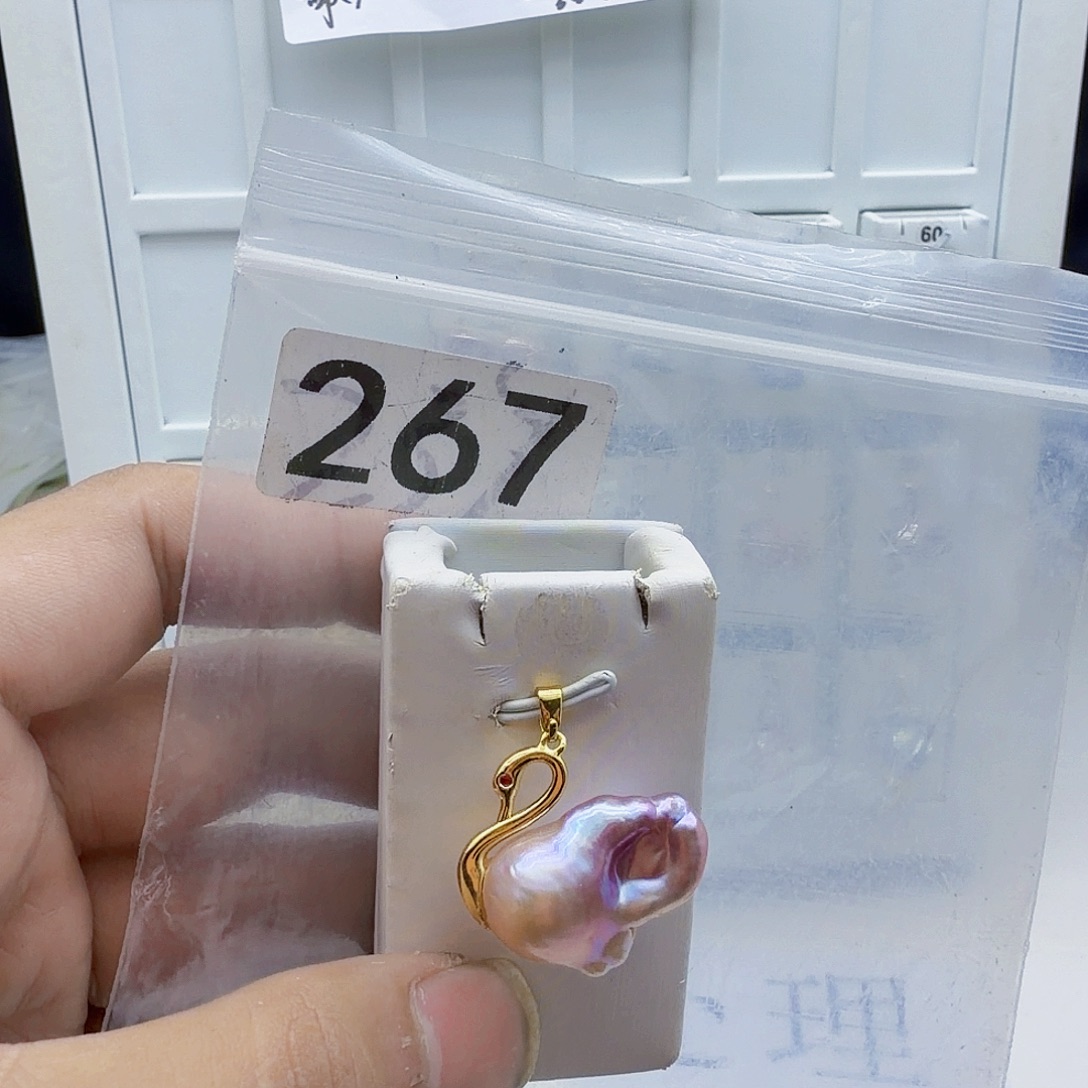 颈饰合金淡水珍珠