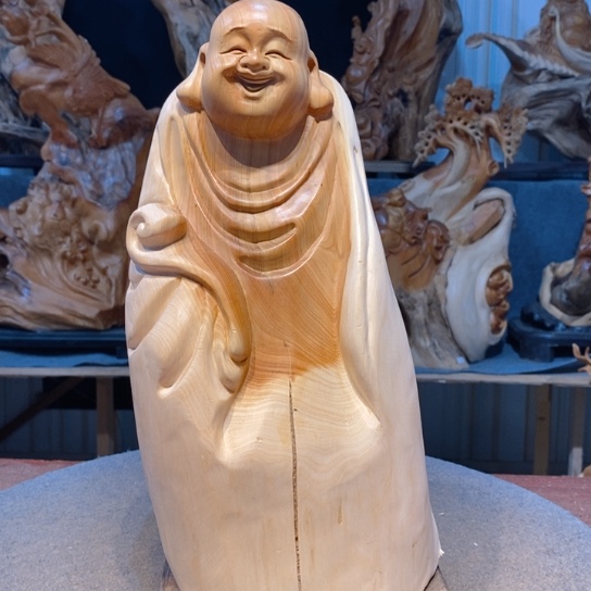 柏木（崖柏）根雕摆件