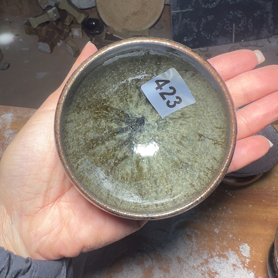 茶盏九月茶盏柴烧主人杯423