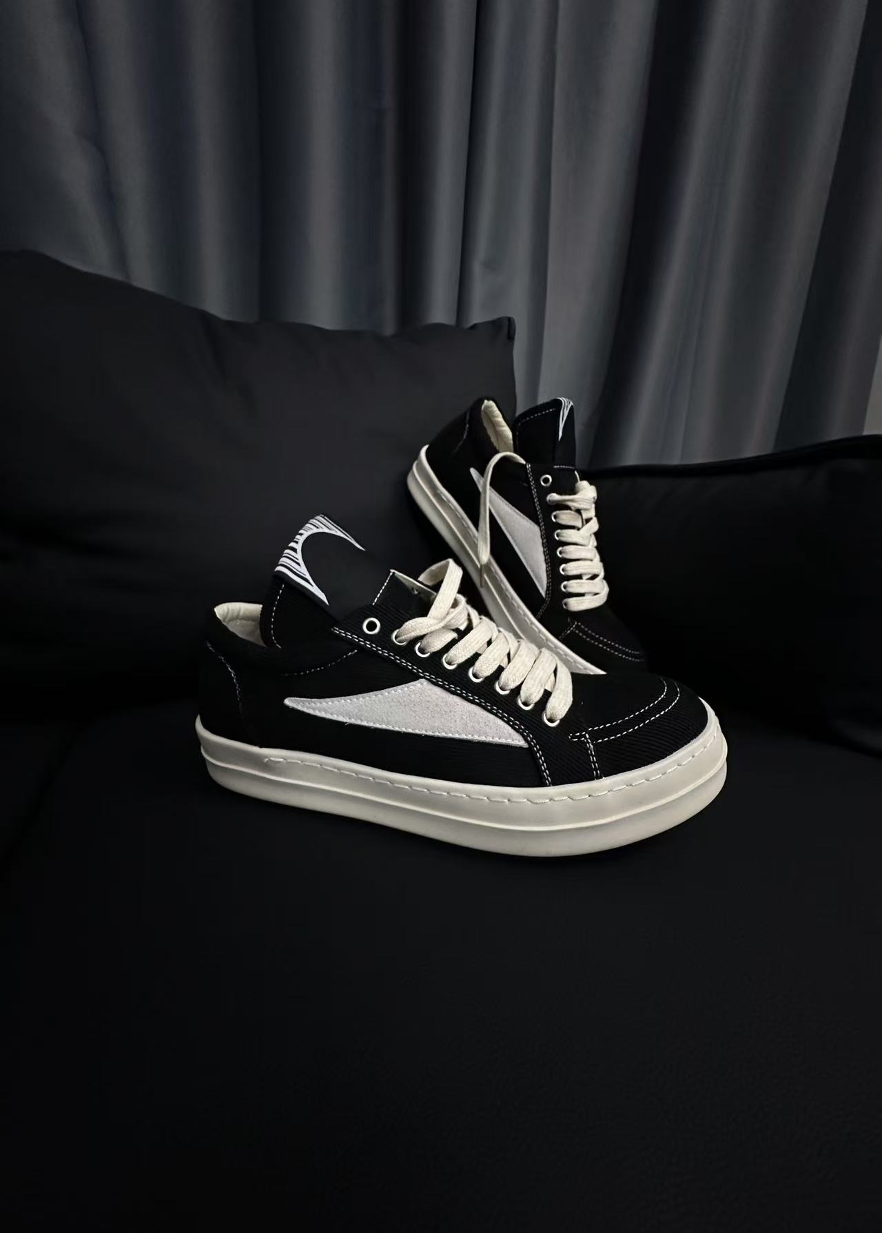 【YANZI】帆布Ro平替美式设计款大鞋舌情侣板鞋