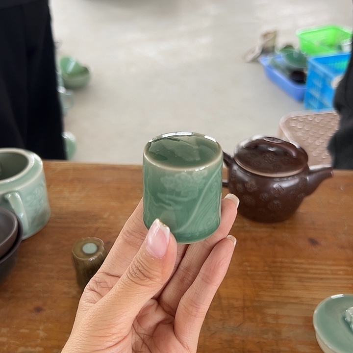 小米茶器龙泉青瓷