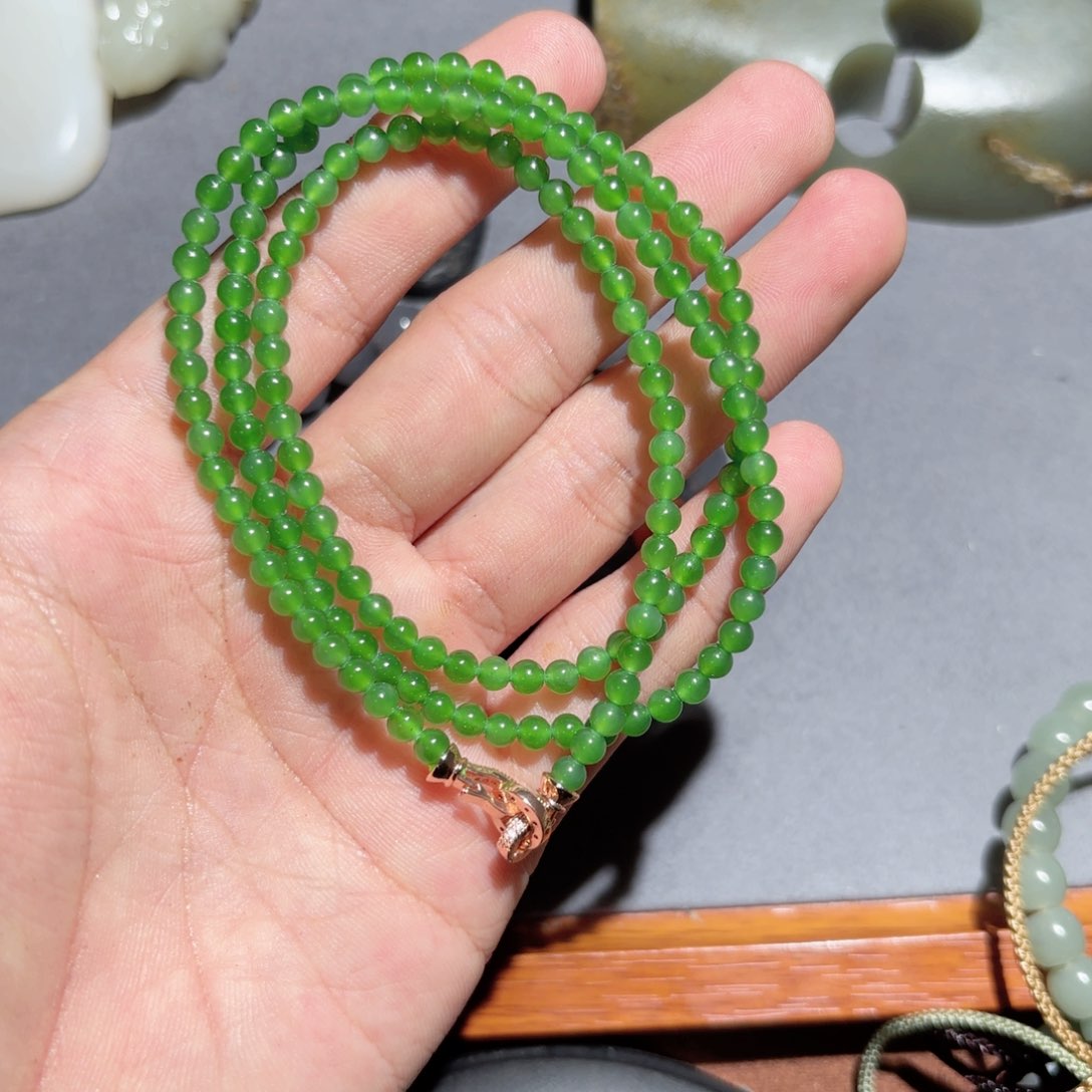 和田玉手链未镶嵌