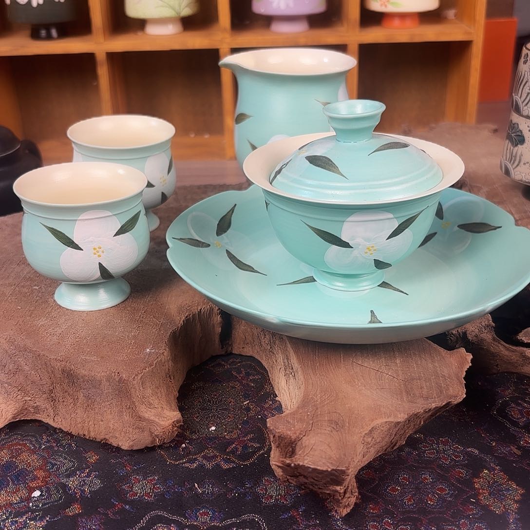 高温陶瓷茶壶茶杯盖碗等