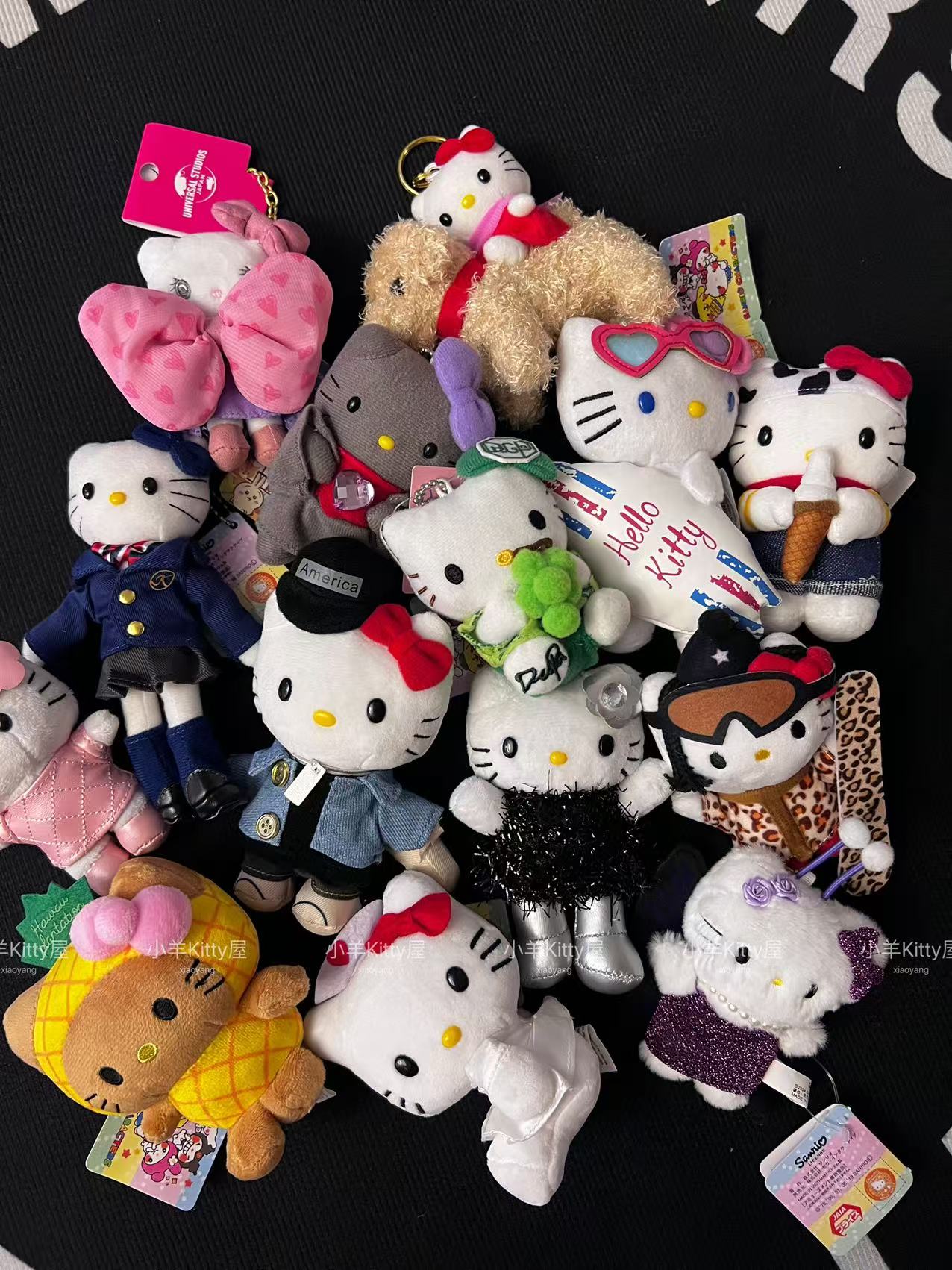 羊羊kitty中古款合集-可爱包包挂件中古限定精致饰品挂饰