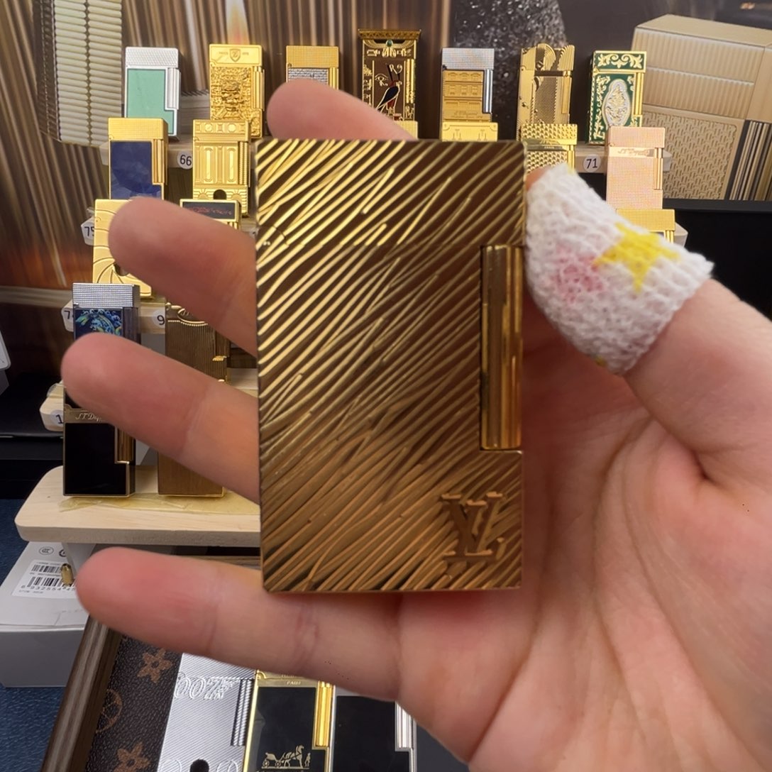 Lv-金色-单火-全套小礼盒