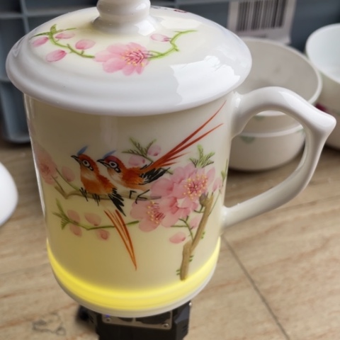 景德镇陶瓷手绘办公杯