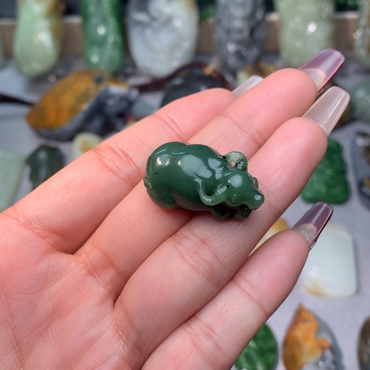 和田玉挂件未镶嵌