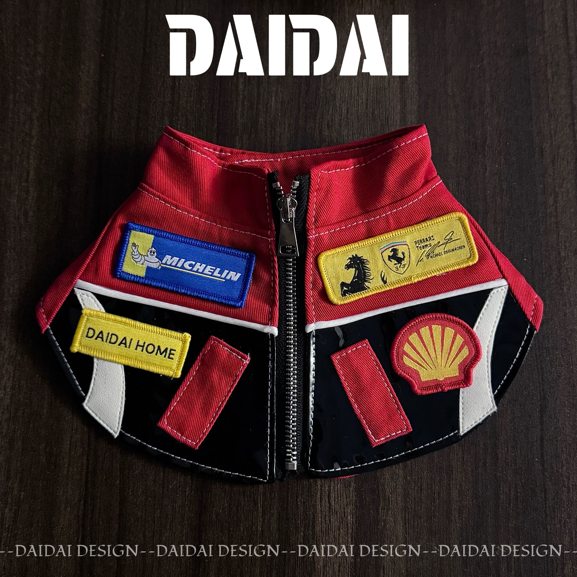 DAIDAI｜宠物口水巾《Formula One》F1—法拉利车队宠物赛车服口水巾