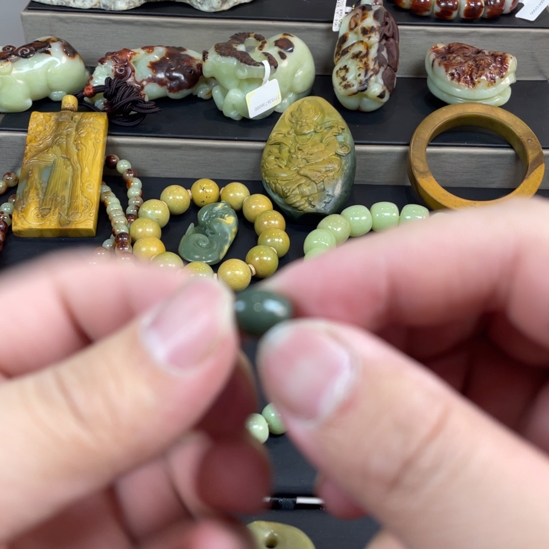 和田玉手链未镶嵌