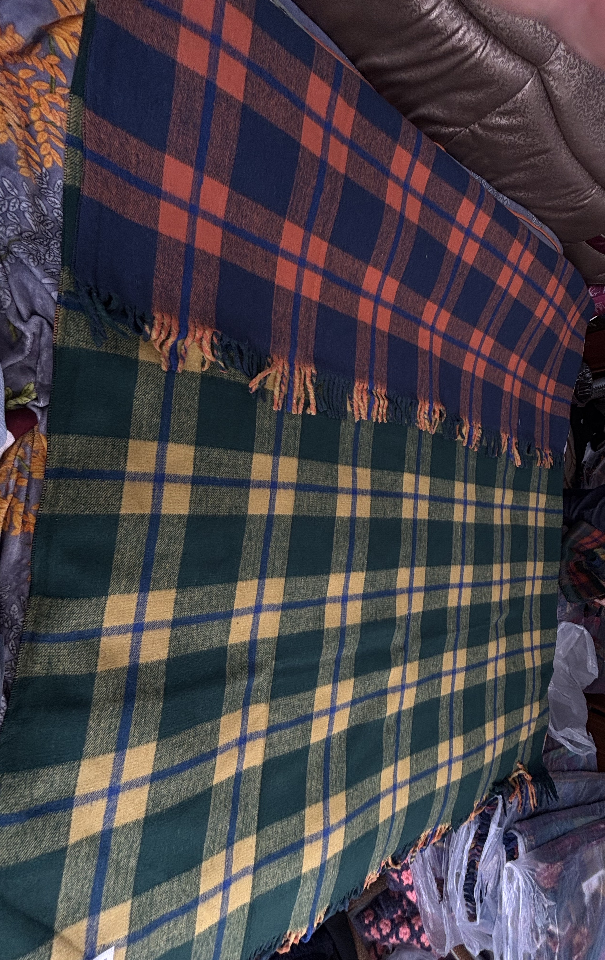 尼泊尔床盖加厚毛毯