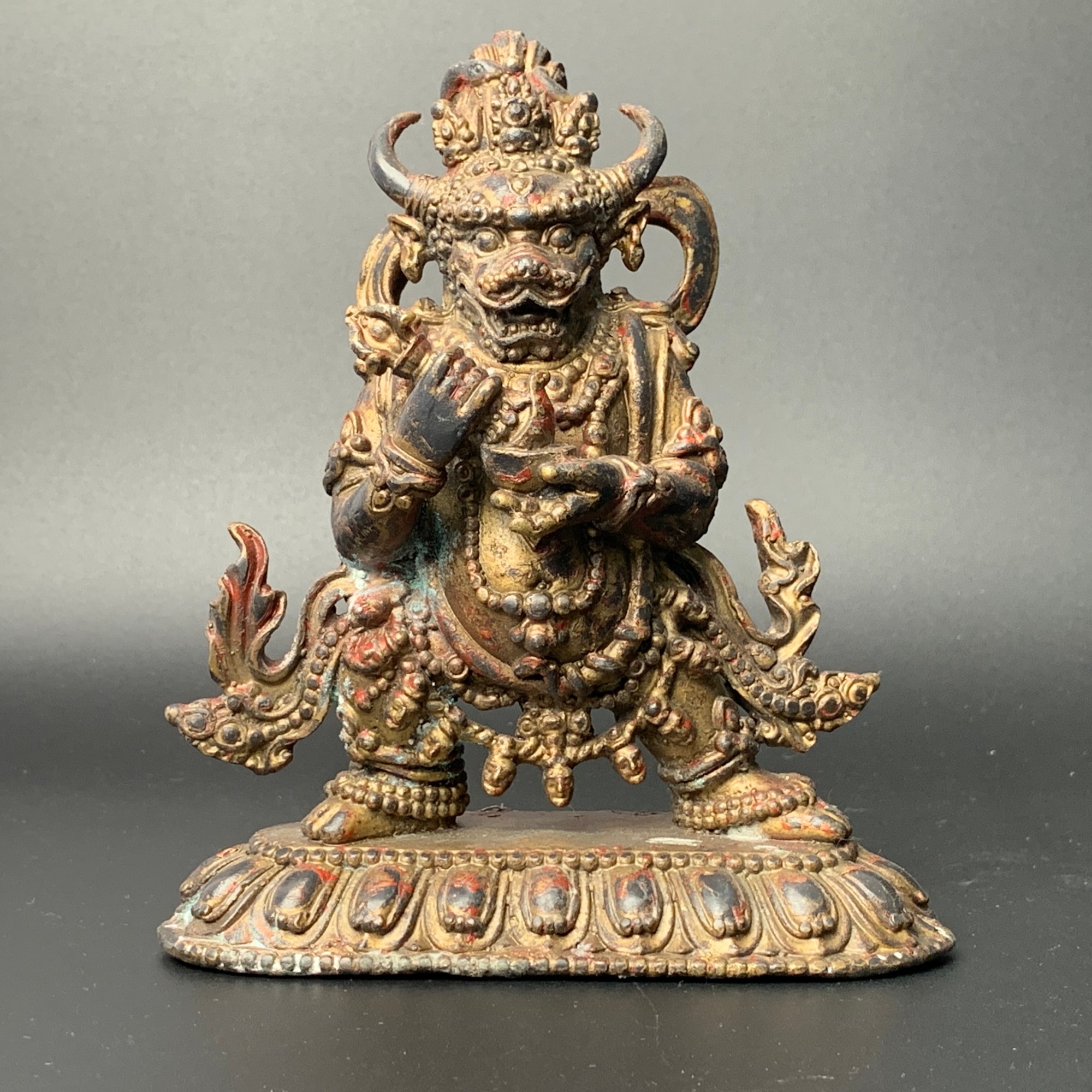 清代·藏传大威德金刚造像836gWSX451404