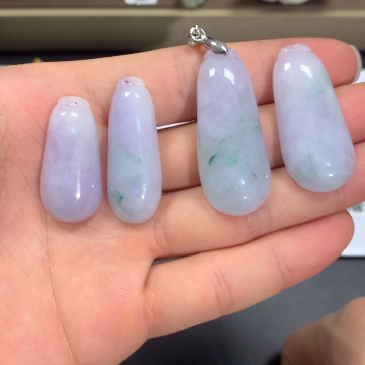 翡翠裸石多样性发货发其一