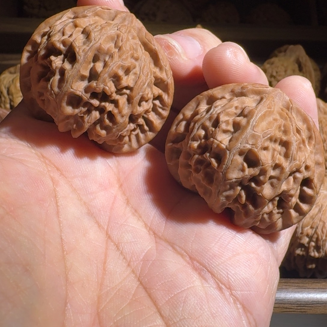 许***手串/手链核桃全品41红皮宫灯 