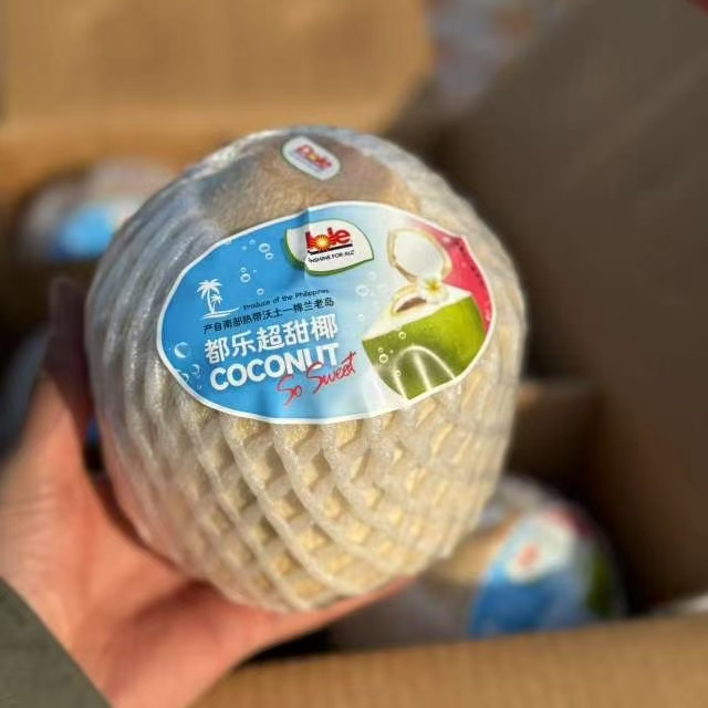 都乐菲律宾椰子新鲜6个装；大果应当季孕妇水果，椰青奶香椰汁整箱鲜椰子
